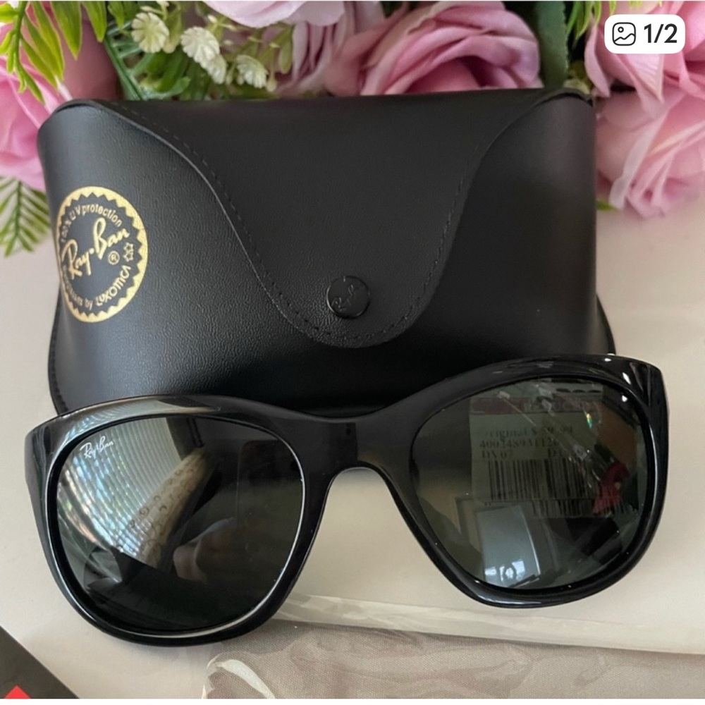 Ray-Ban Glossy Black Women's Sunglasses